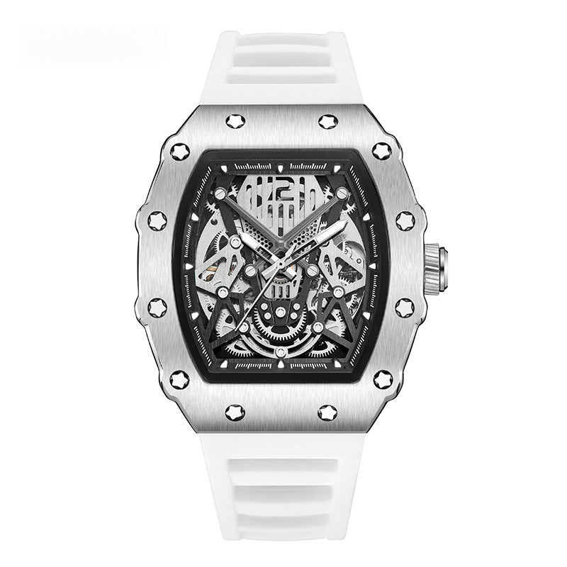 Montre Paddock vue de profil, boîtier sport en alliage