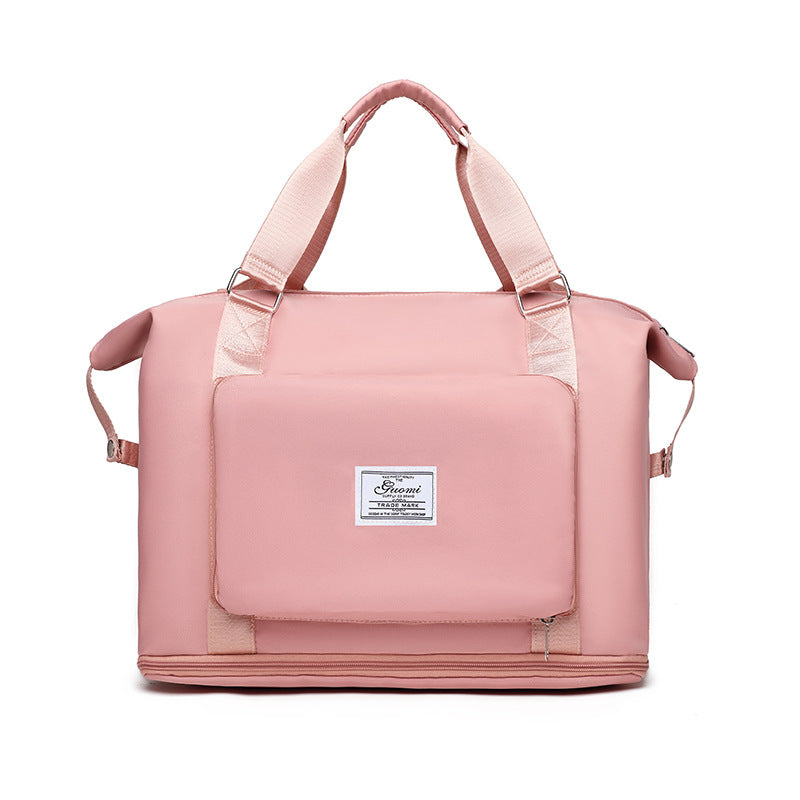 Sac de voyage 3 en 1 coloris rose tendre
