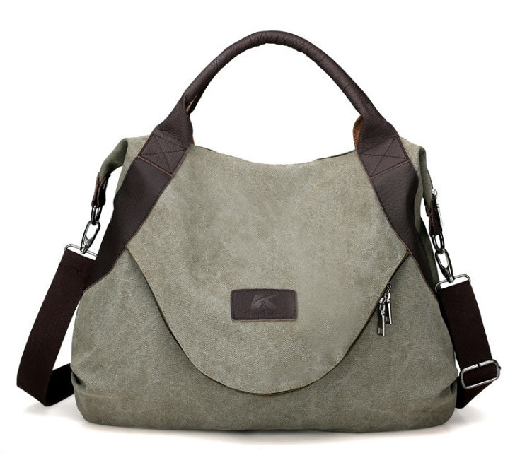 Sac à main rétro ouvert, poches intérieures