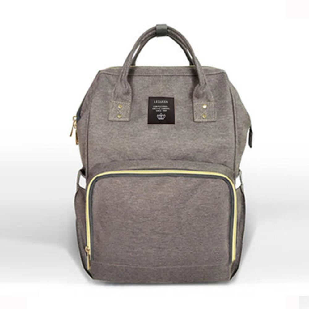 Sac à langer coloris violet foncé