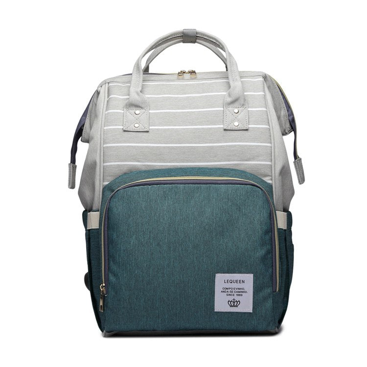 Sac à langer imprimé léopard