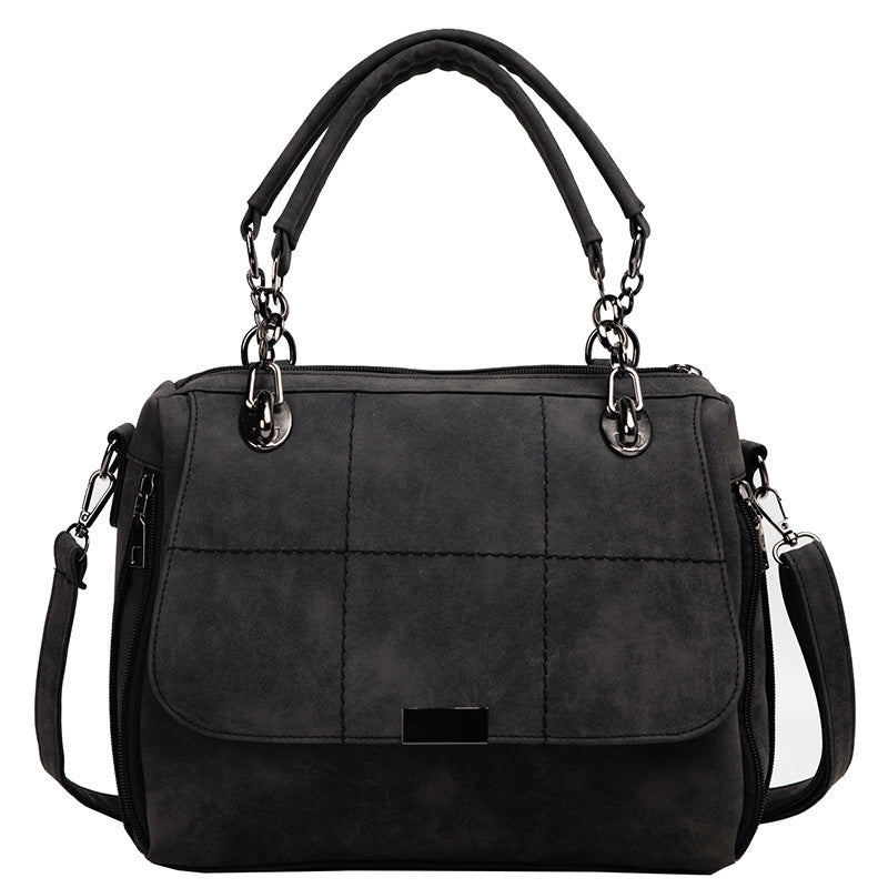 Sac Boston coloris gris