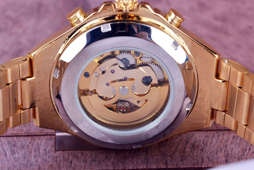 Montre homme Rouage, présentation du cadran ajouré