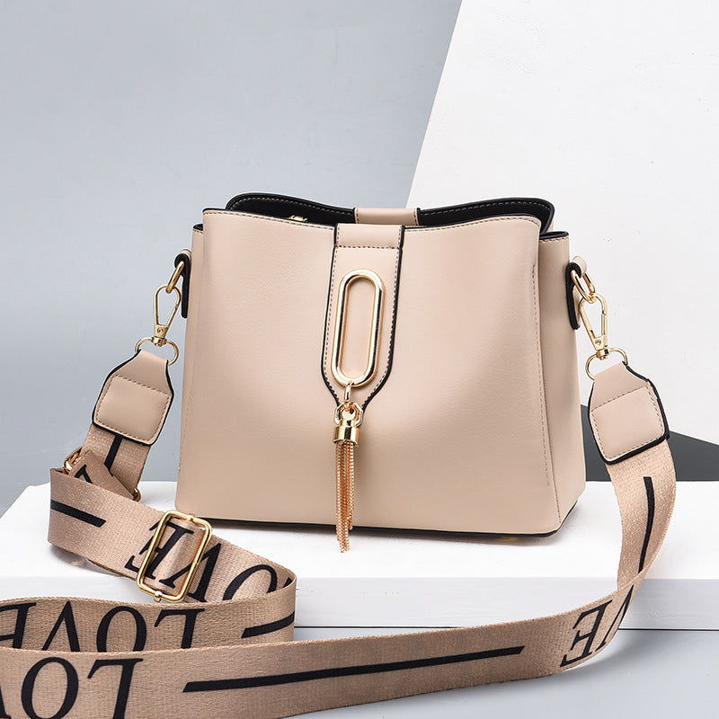 Petit sac bandoulière coloris kaki