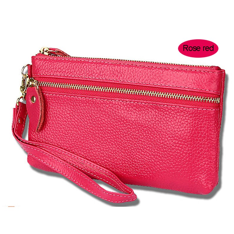 Porte-monnaie femme coloris orange