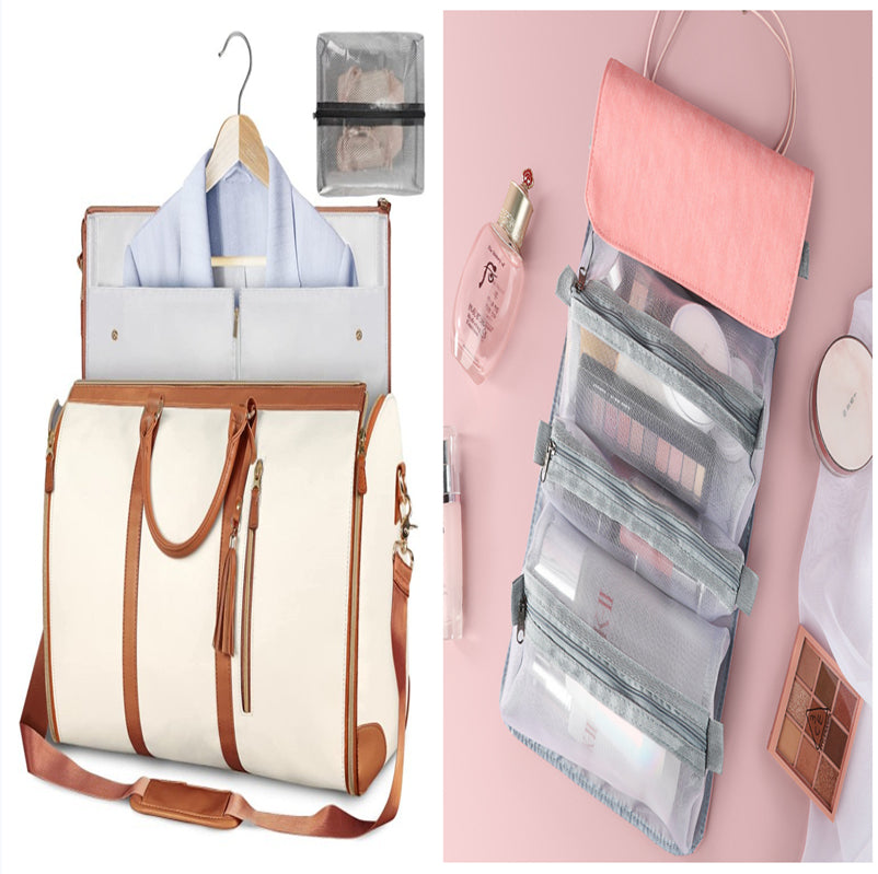 Sac de voyage pliable coloris bleu