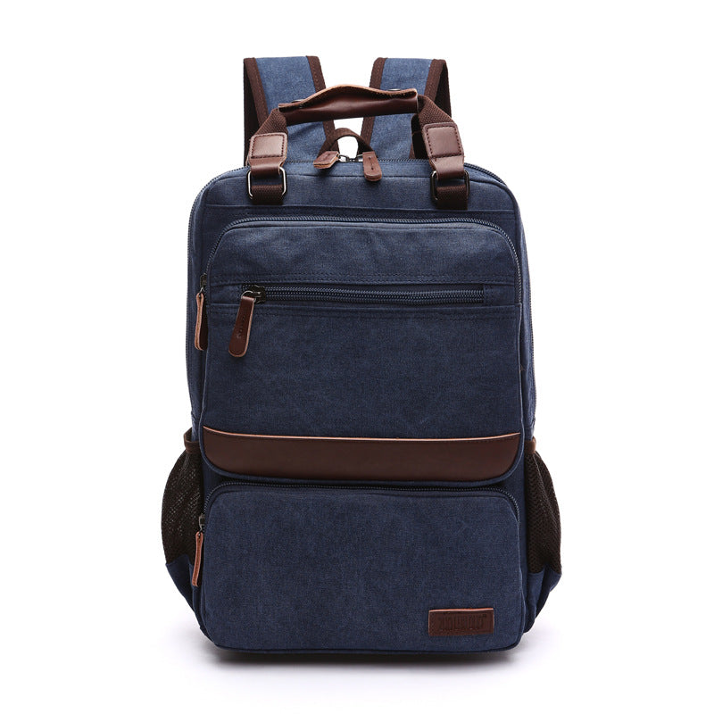 Sac à dos ordinateur coloris bleu