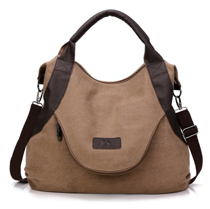Sac à main femme style rétro en toile, deux anses