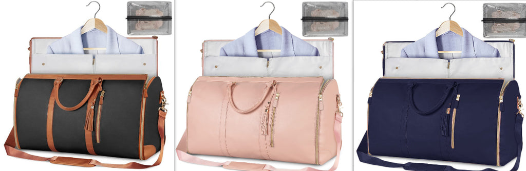 Sac de voyage pliable rose, modèle A