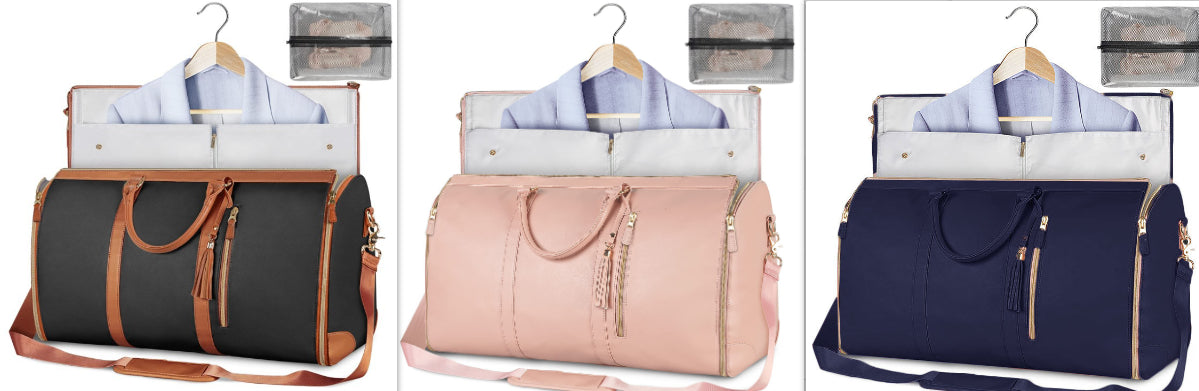 Sac de voyage pliable rose, modèle A
