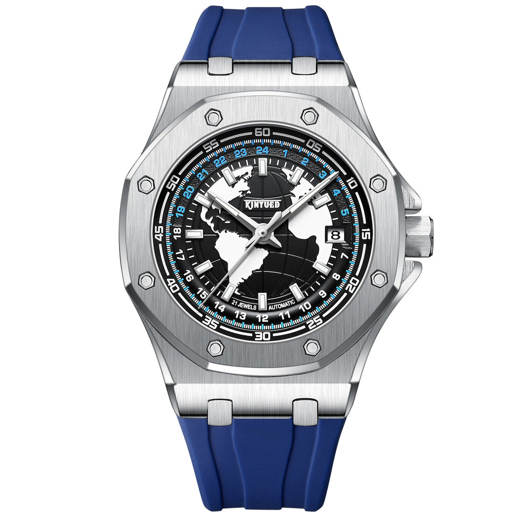 Montre Prisme coloris noir, cadran ajouré
