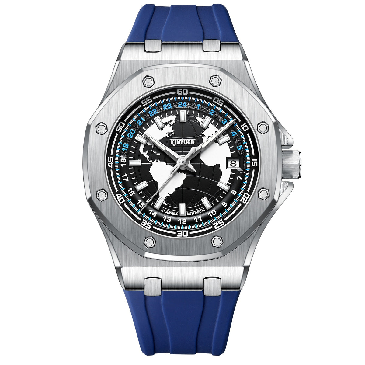 Montre Prisme coloris noir, cadran ajouré