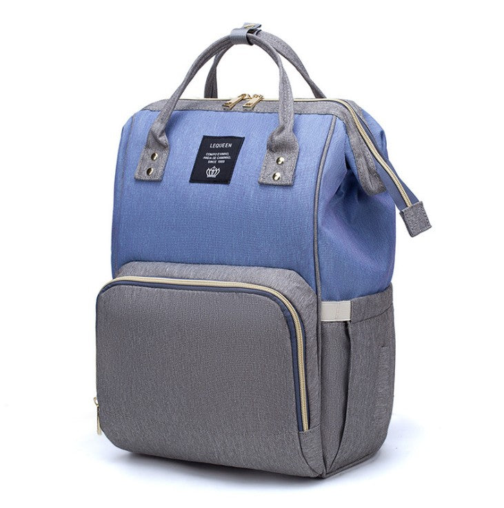 Sac à langer coloris gris clair