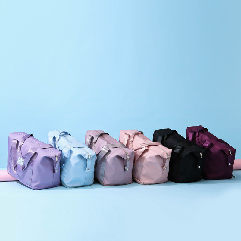 Sac de sport coloris bleu brume