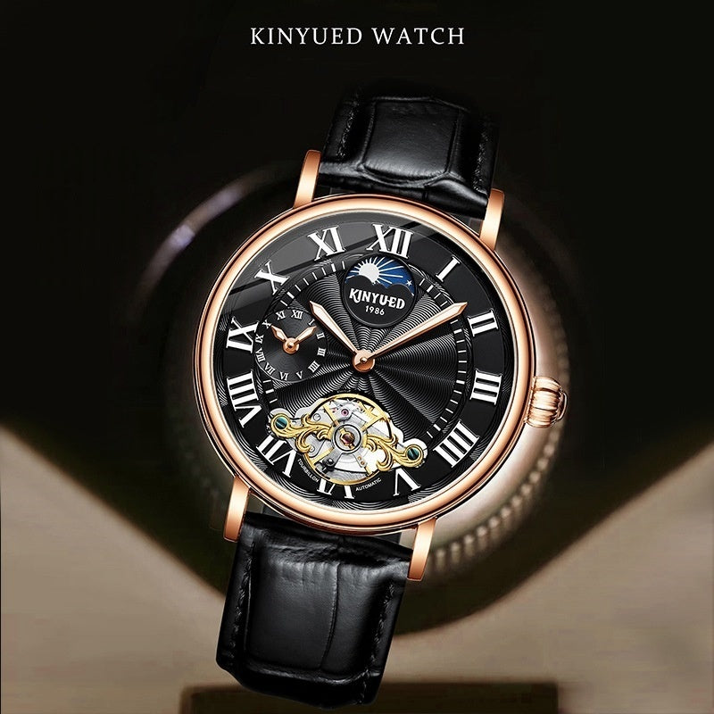 Montre homme Typhon, détail du bracelet et du boîtier