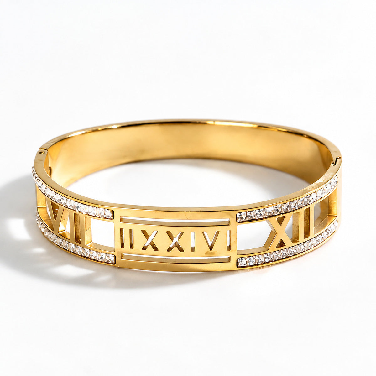 Bracelet Héritage, détail du fermoir doré