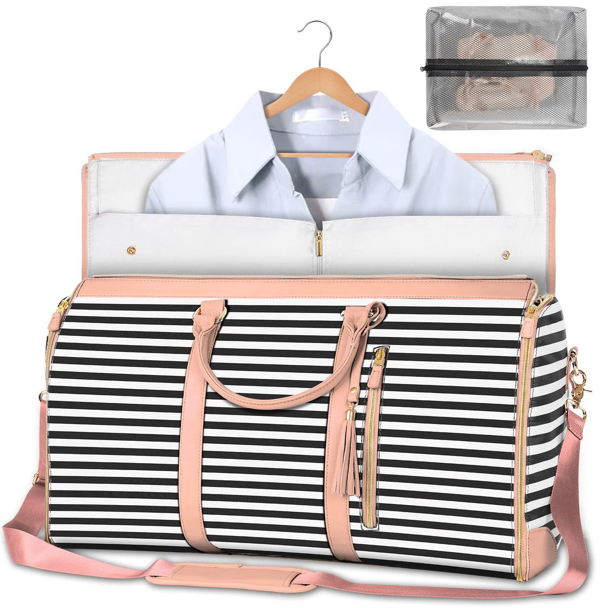 Sac de voyage pliable porté à l'épaule