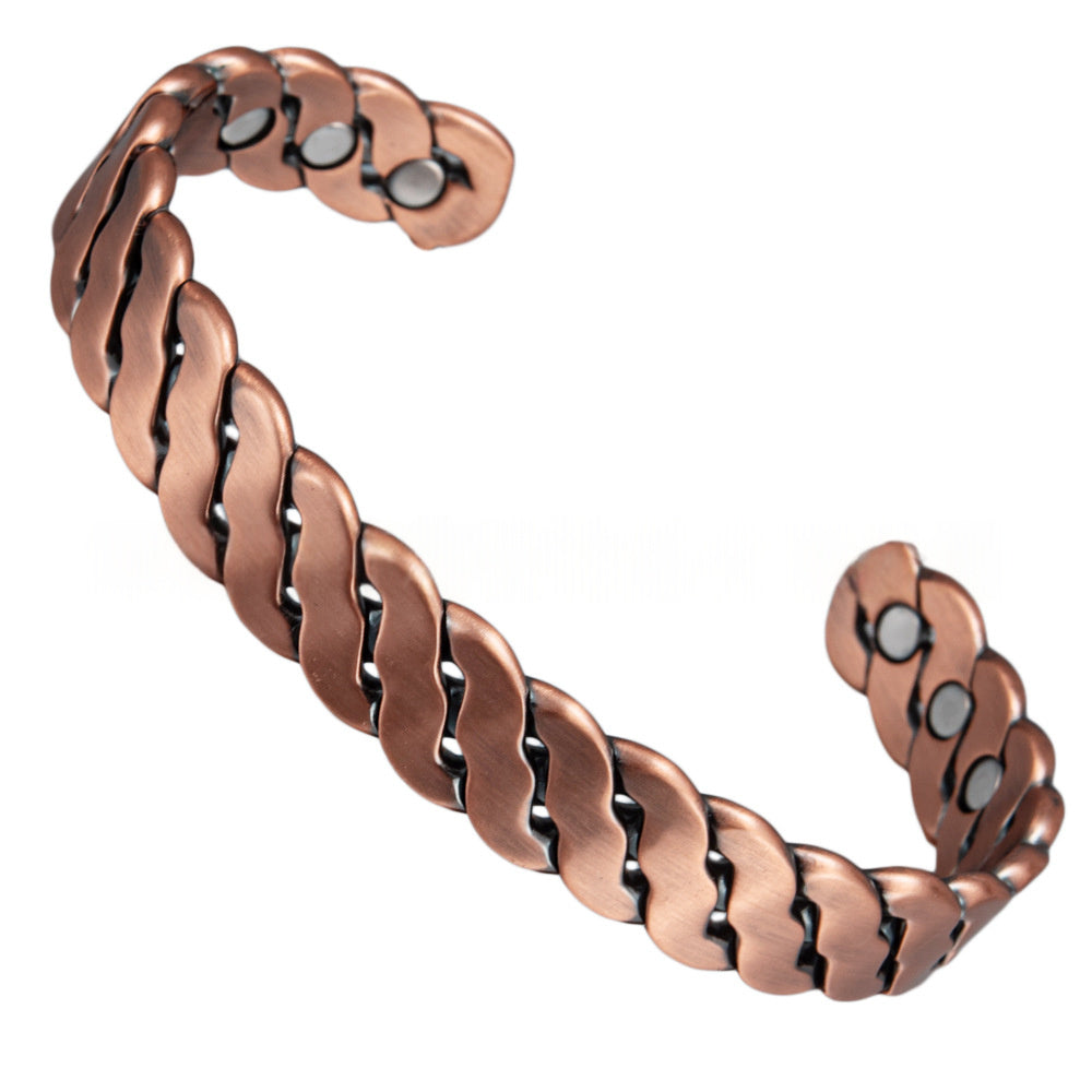 Bracelet Torsade, détail de l'ouverture ajustable