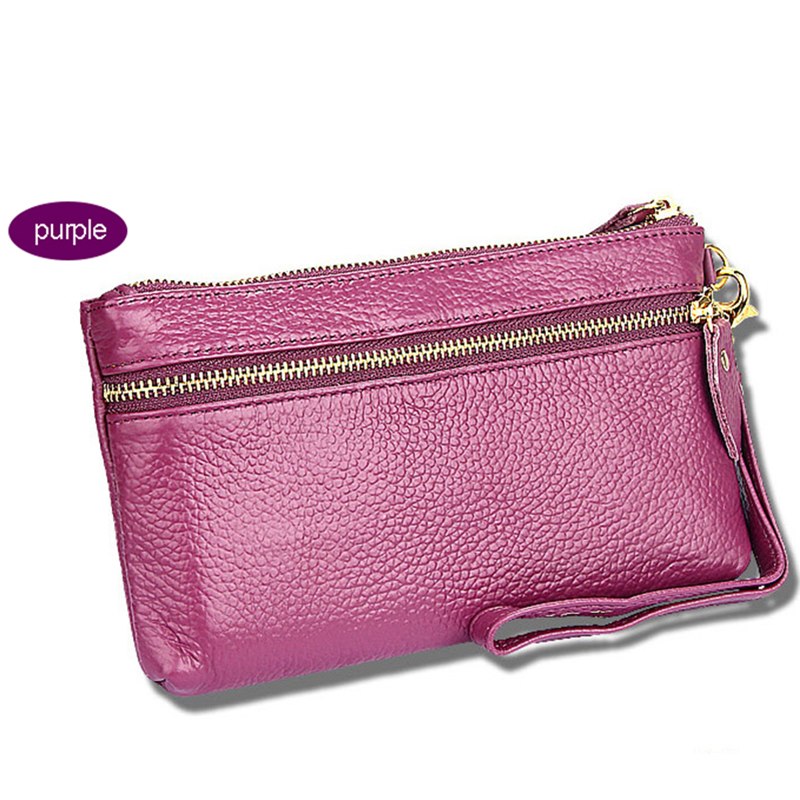 Porte-monnaie femme coloris fuchsia
