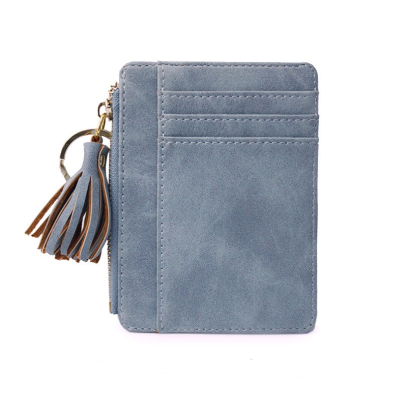 Petit porte-monnaie, détail de la fermeture