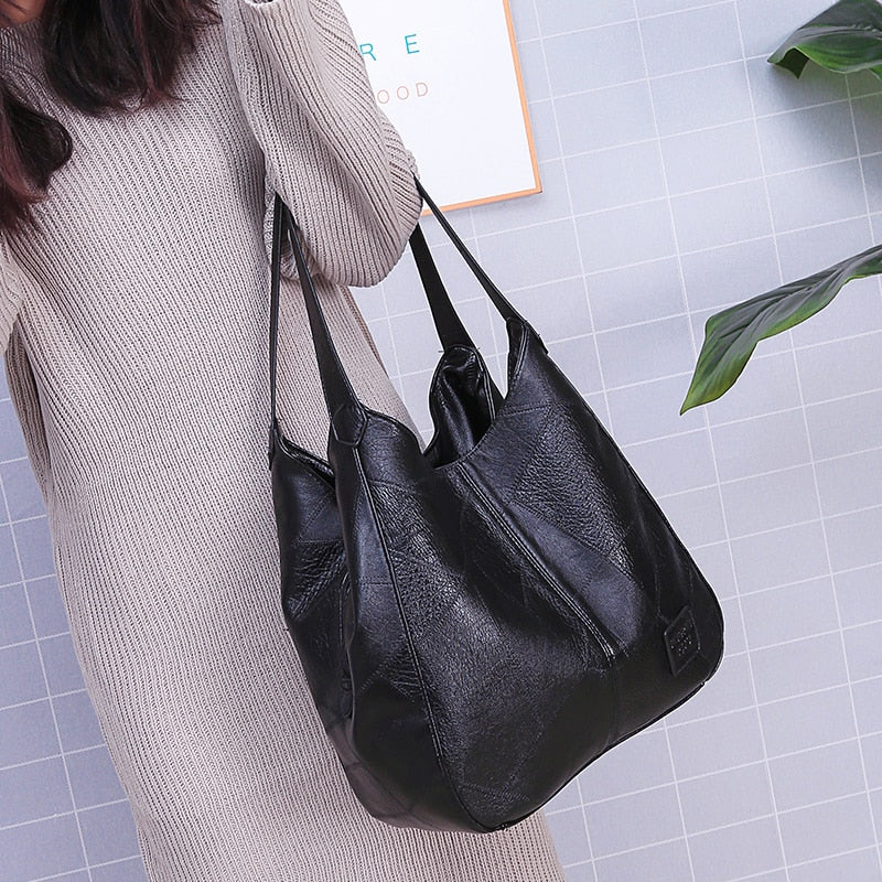 Sac cabas coloris marron