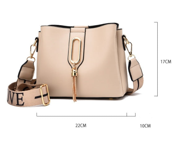 Petit sac bandoulière coloris rose