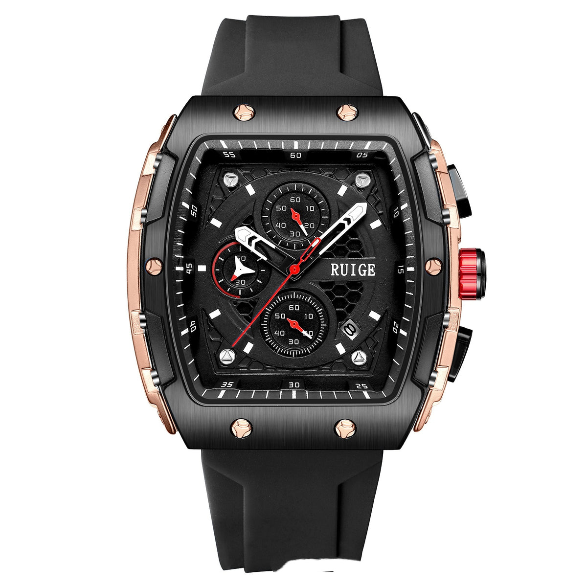 Montre Trek coloris bleu, style outdoor