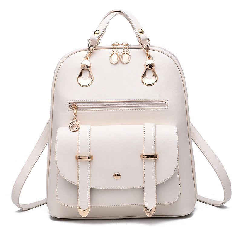Sac à dos femme coloris framboise