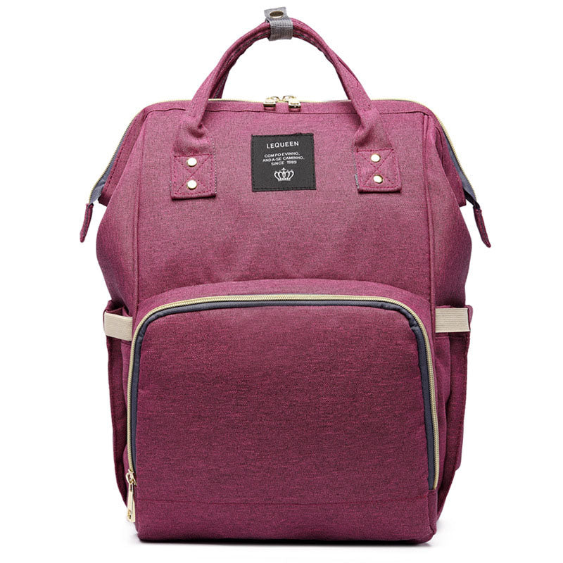 Sac à langer coloris vert