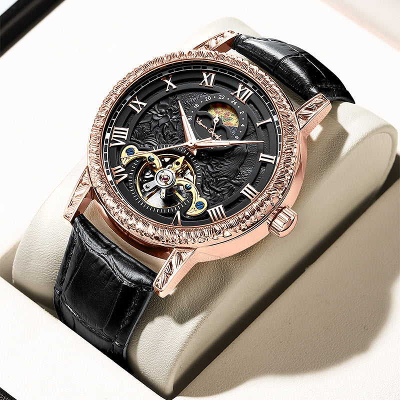 Montre automatique Vincent, cadran artistique inspiré de Van Gogh