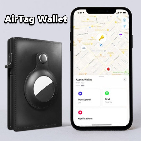 Porte-cartes RFID version pince à billets, noir