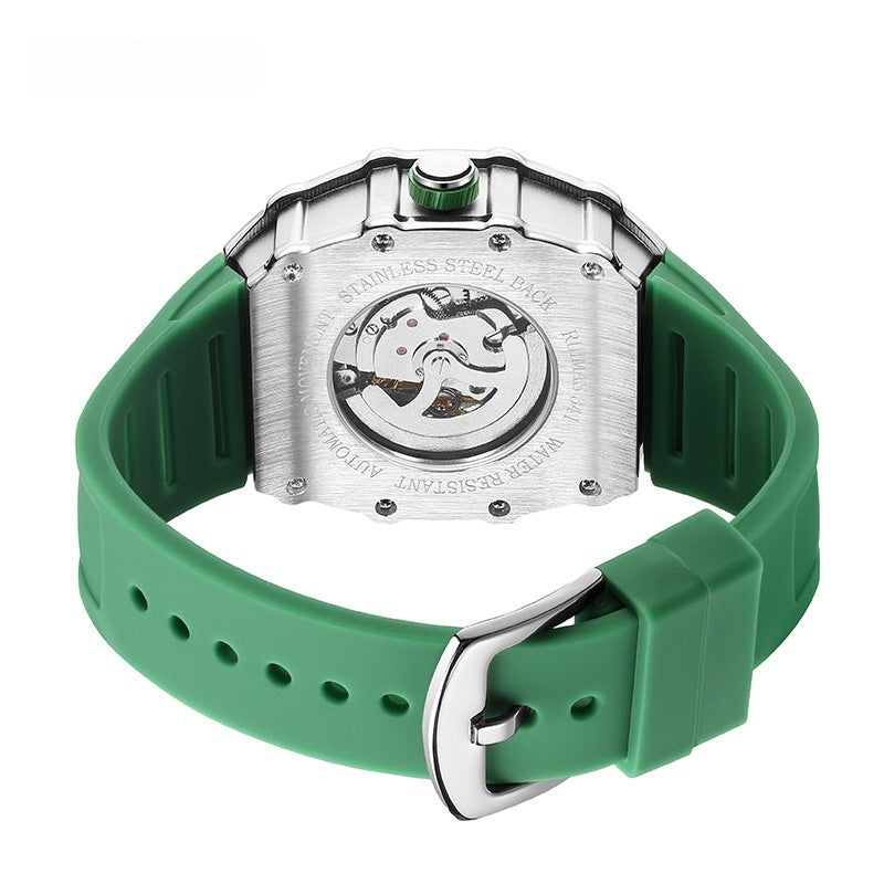 Montre Paddock coloris blanc, cadran assorti au bracelet