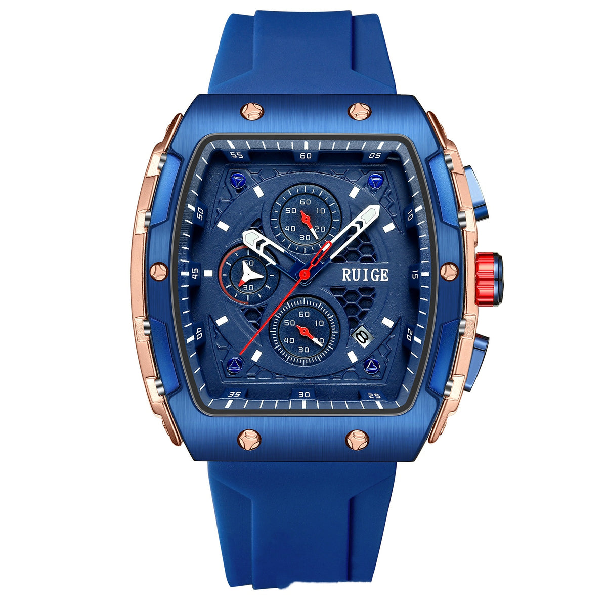 Montre Trek portée au poignet, montre homme robuste et légère