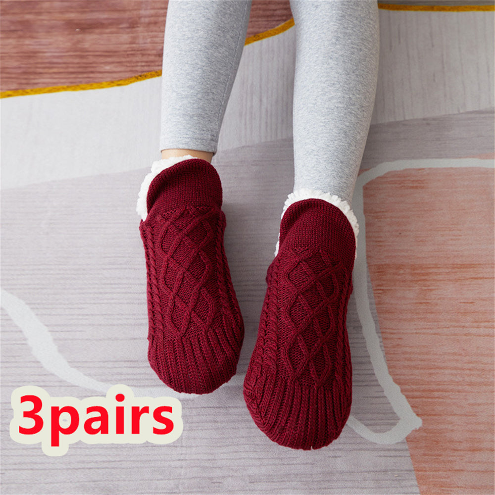Chaussons-chaussettes, détail du bord côtelé