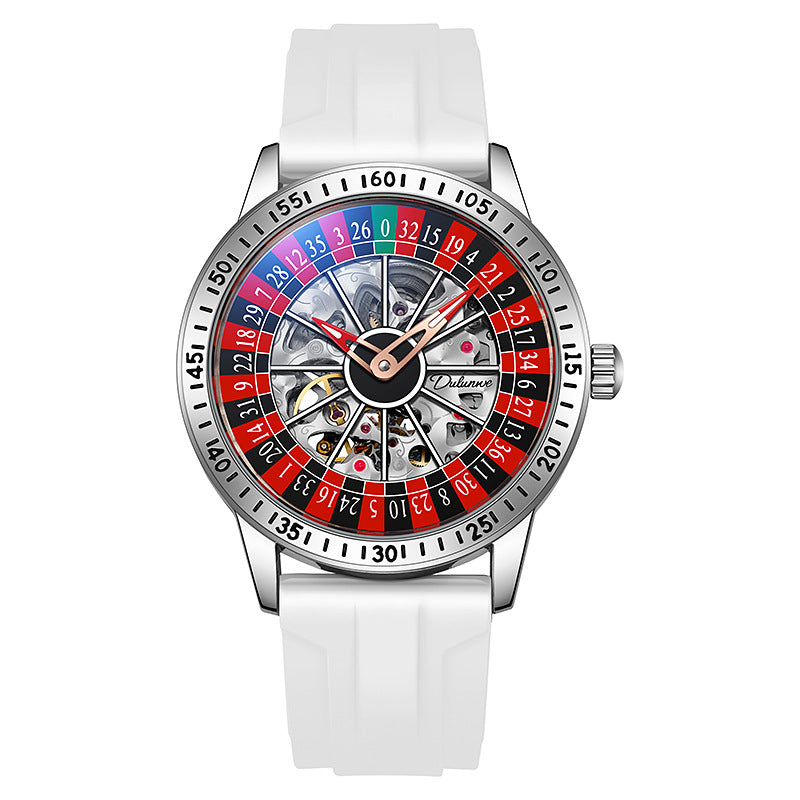 Montre homme Casino, détail du bracelet et du fermoir déployant
