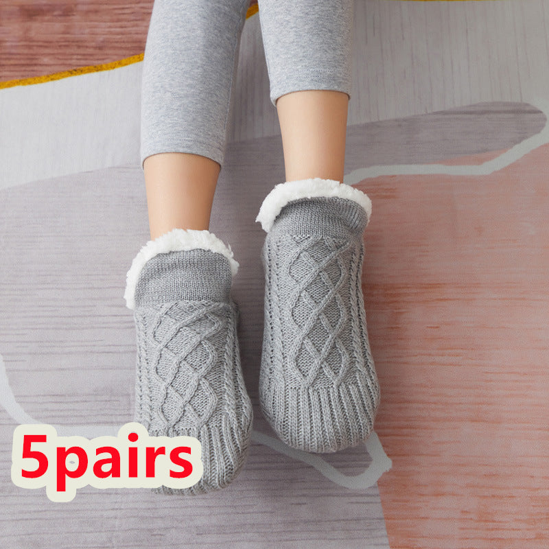 Chaussons-chaussettes, vue d'ensemble